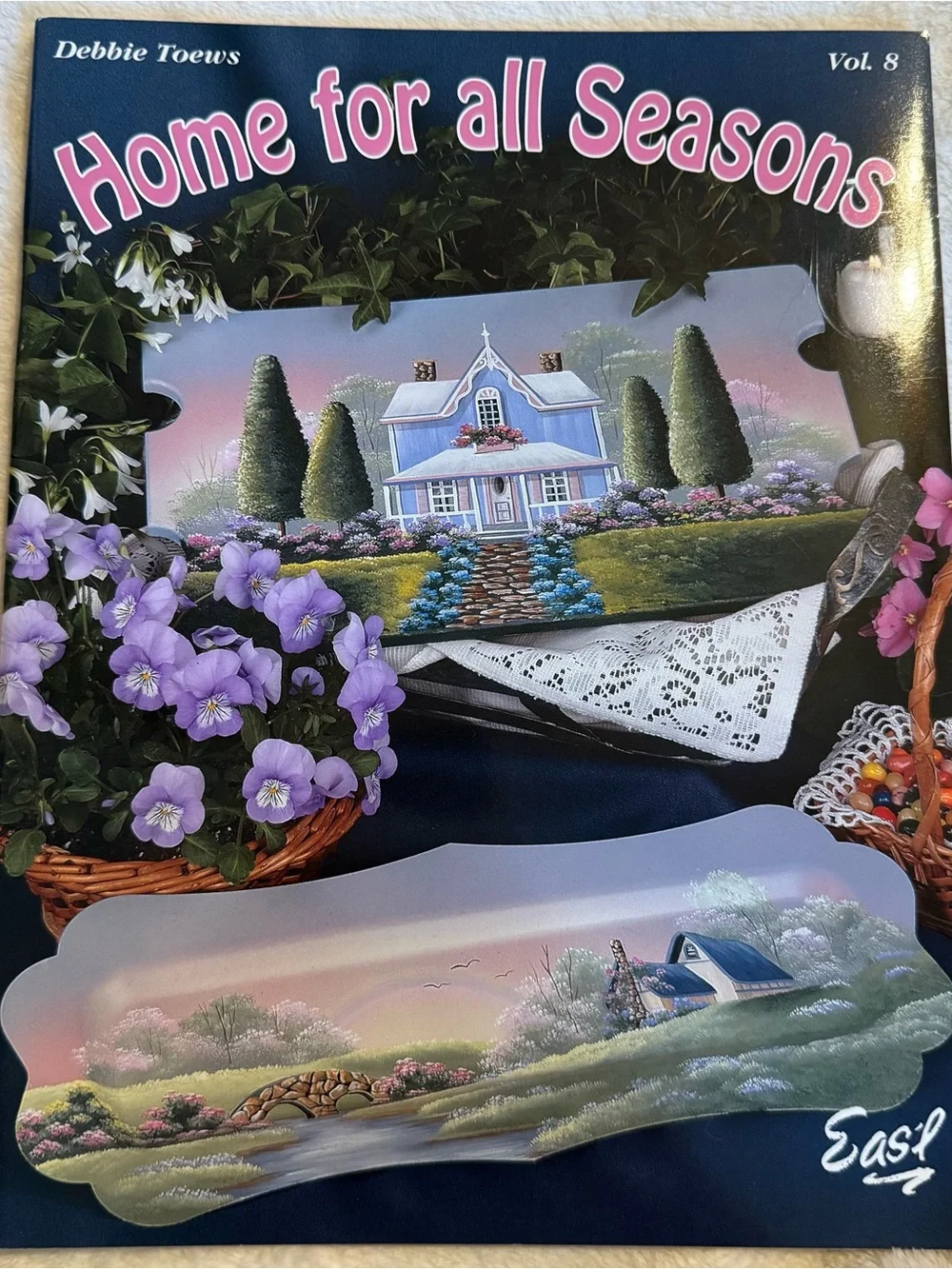 2001 Home for All Seasons Vol 8Decorative Painting Book Vintage